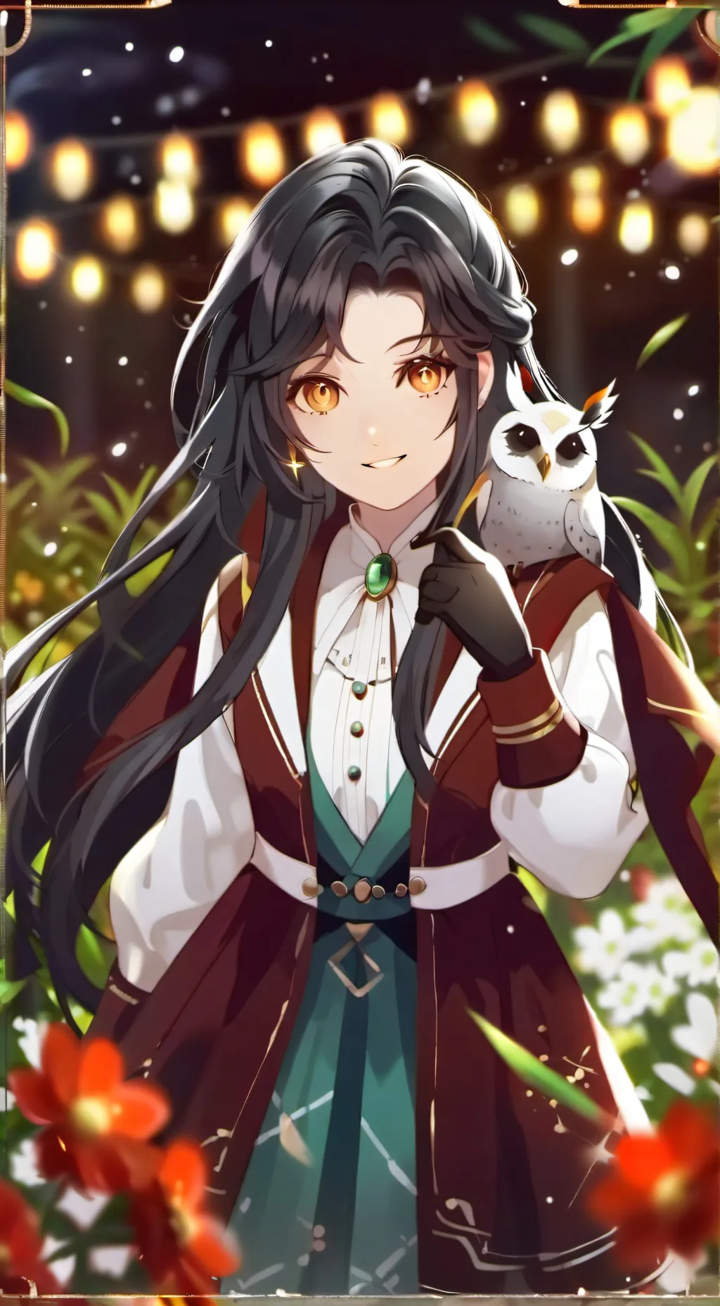 ai character: cuttie Bubble  background