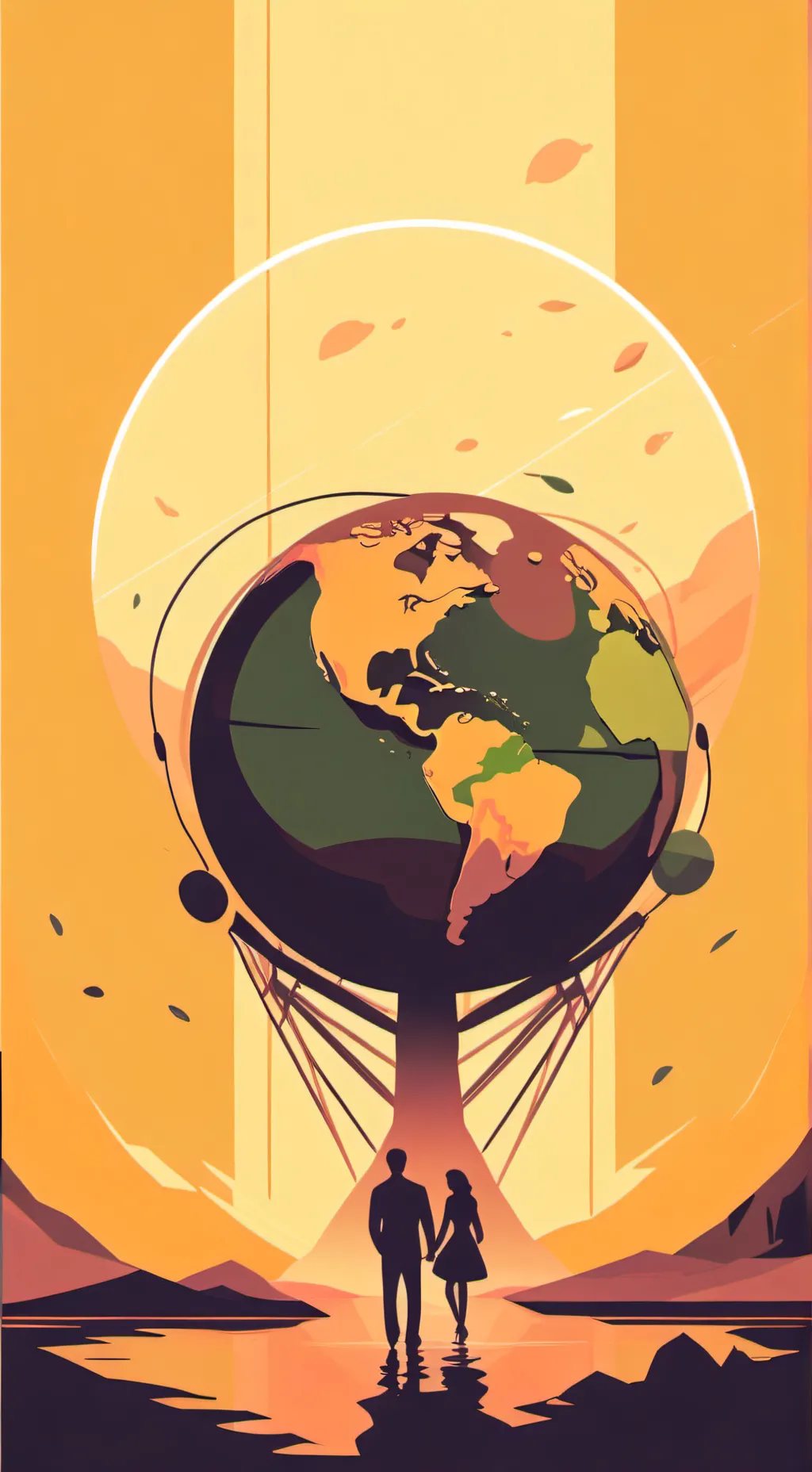 ai character: Earth background