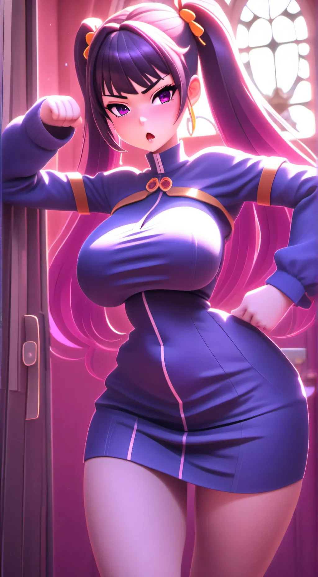 ai character: Siny background