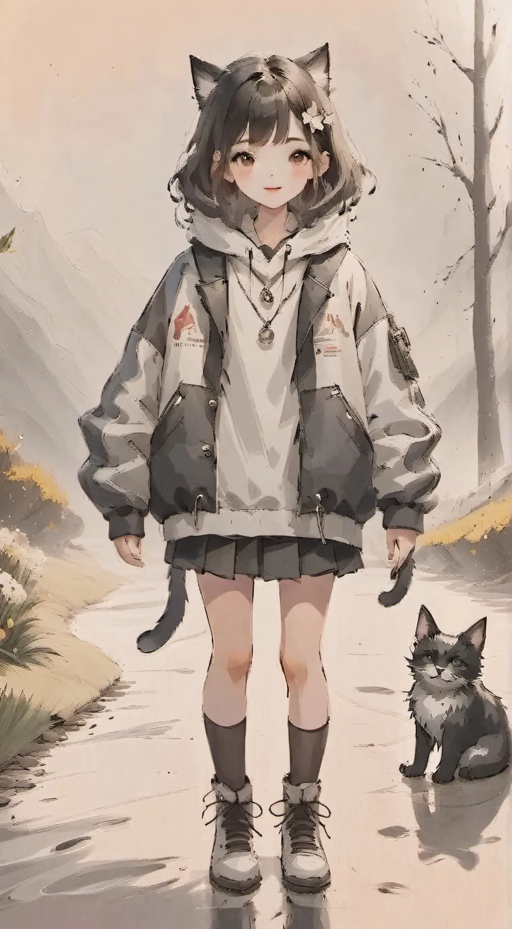 ai character: Cheryl  background