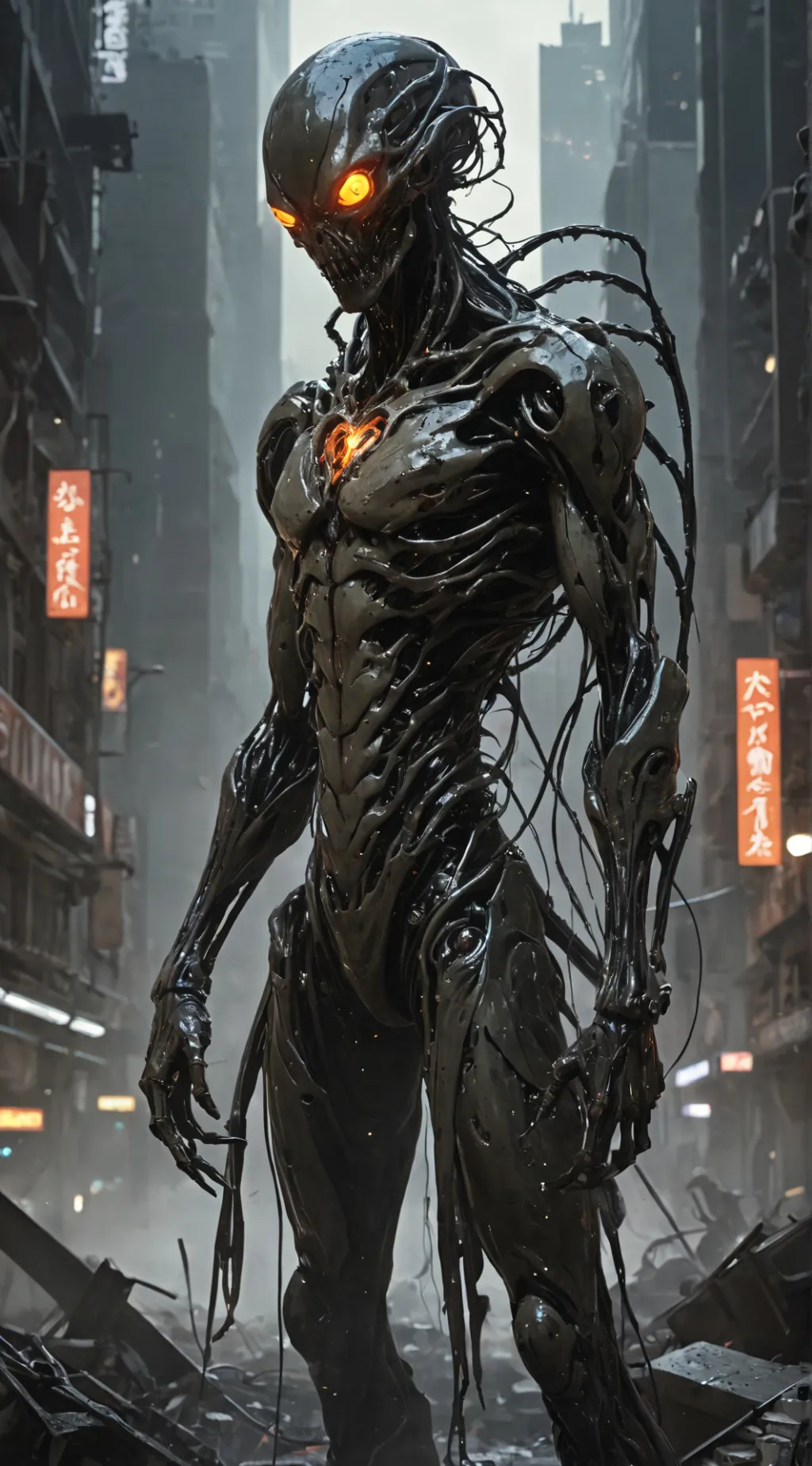 ai character: Puytrdt background