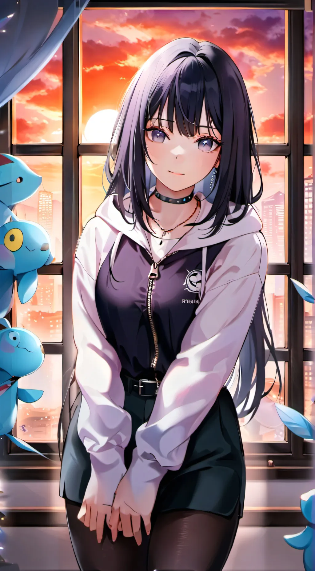 ai character: Hinata background