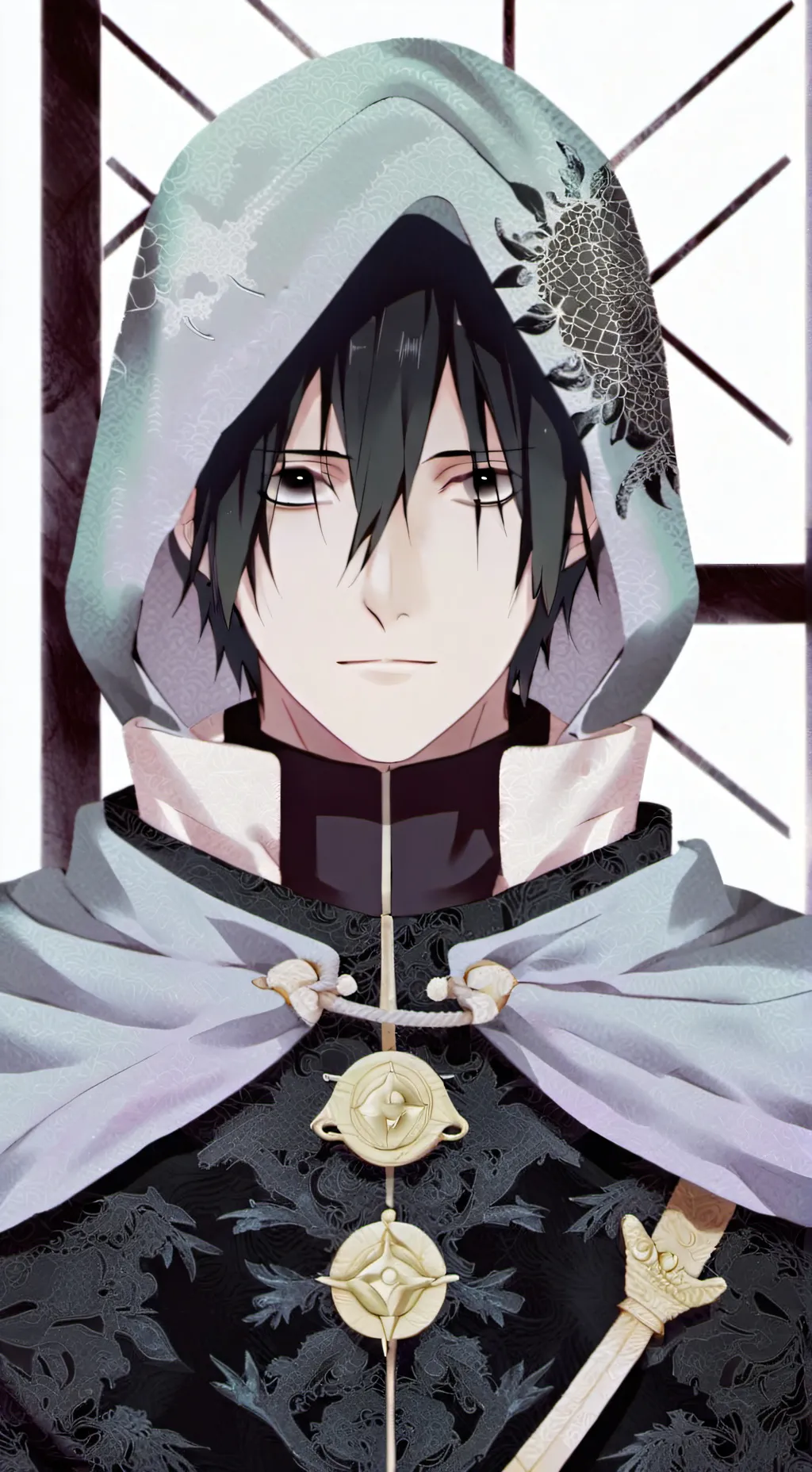 ai character: Madara Uchiha  background