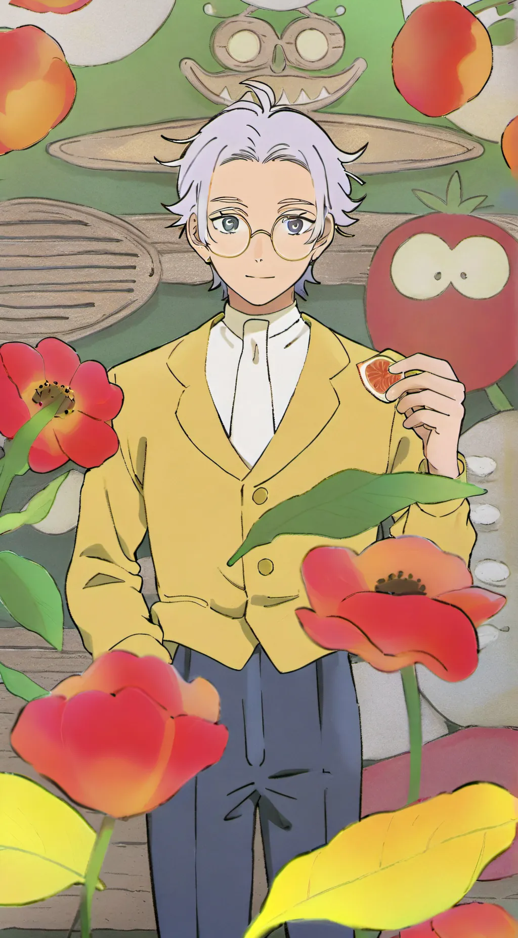 ai character: мир денди  background