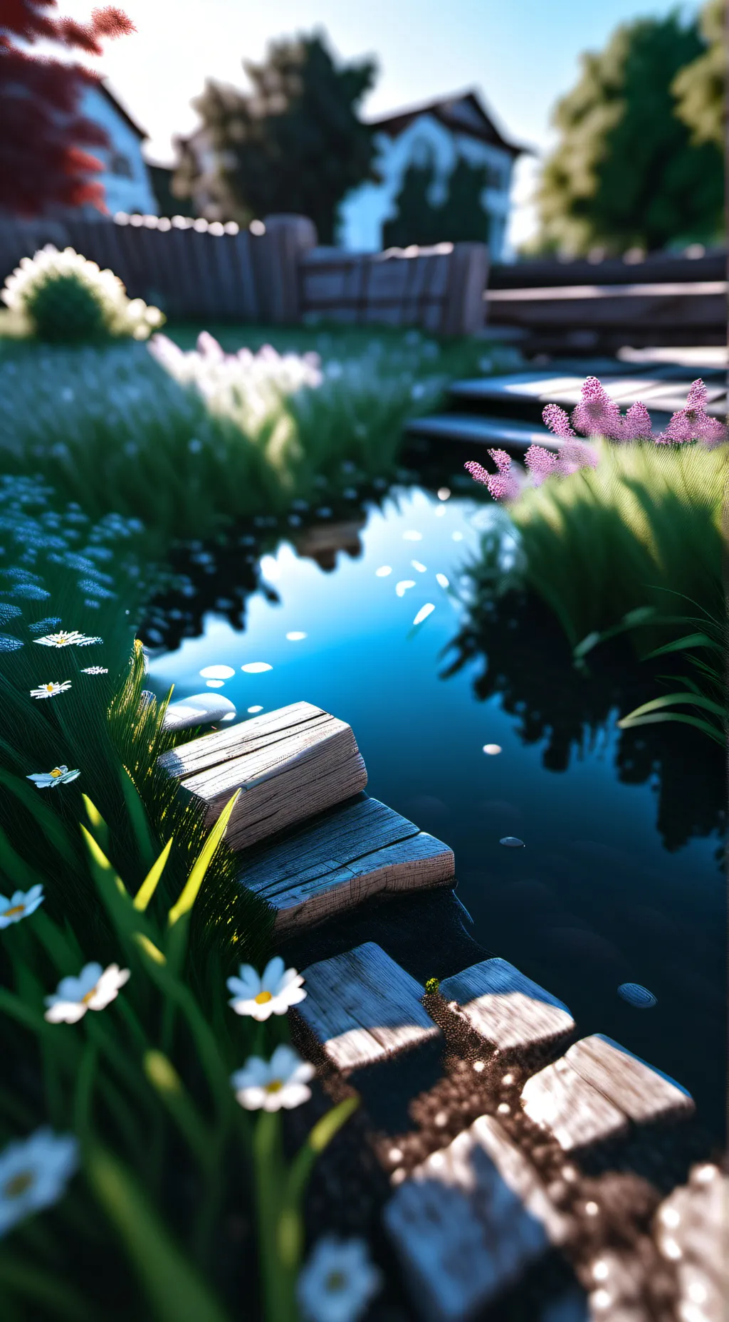 ai character: Calebs Family! background