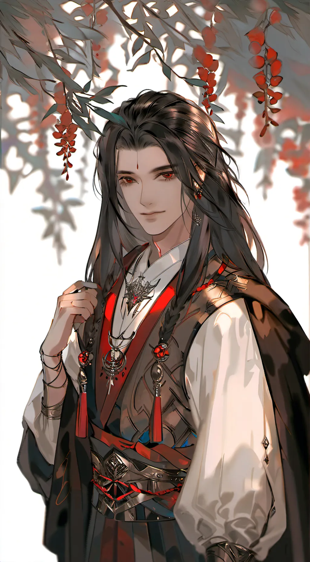 ai character: Akira  background