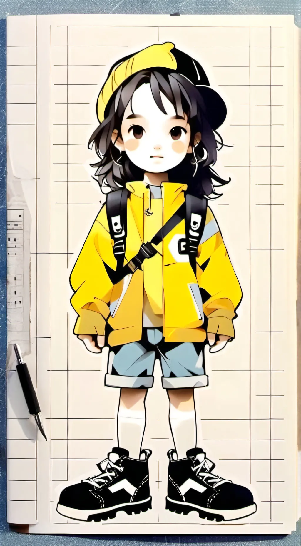 ai character: daisy  background