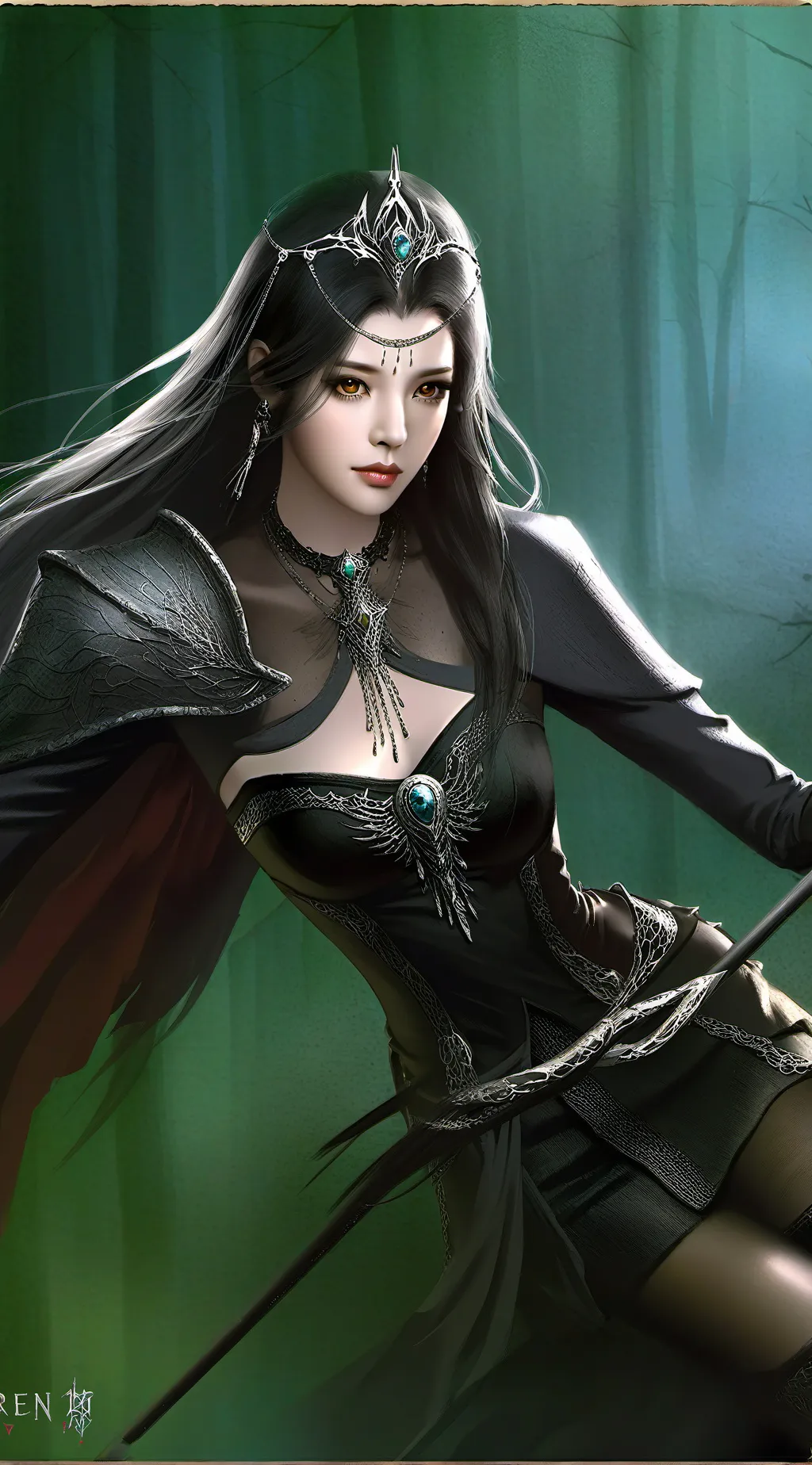 ai character: K-pop demonhunters background