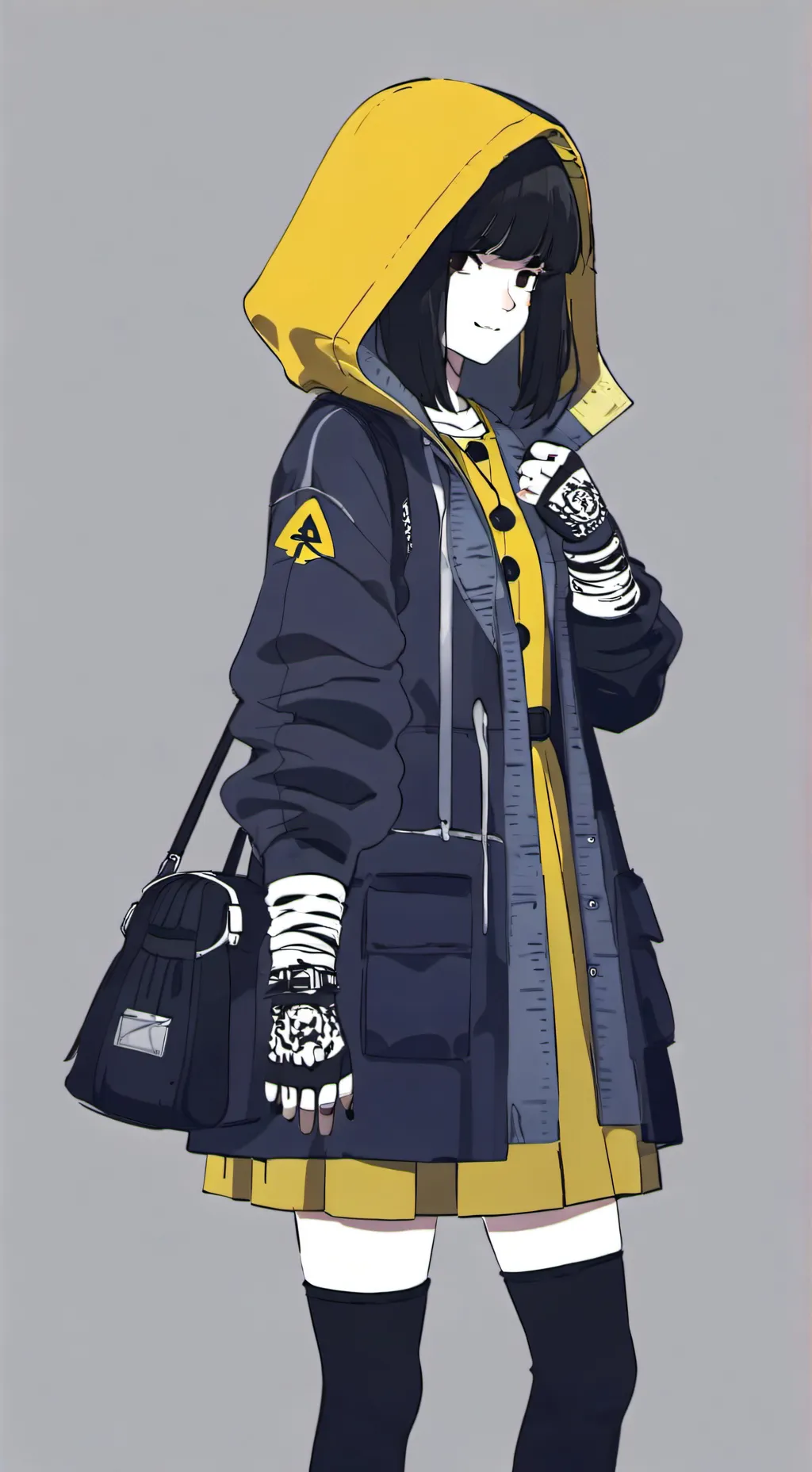 ai character: 💛SIX💛 background