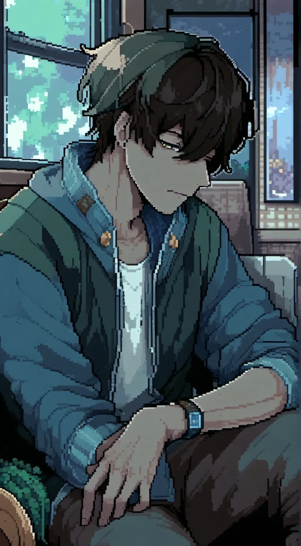 ai character: Owen smiths  background