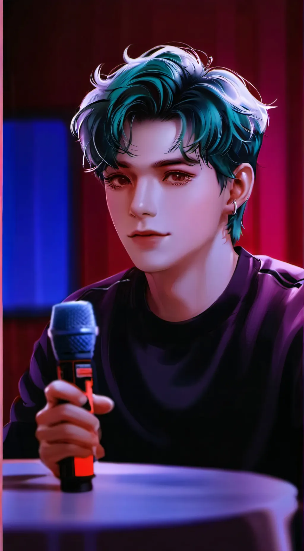 ai character: Baby saja  background