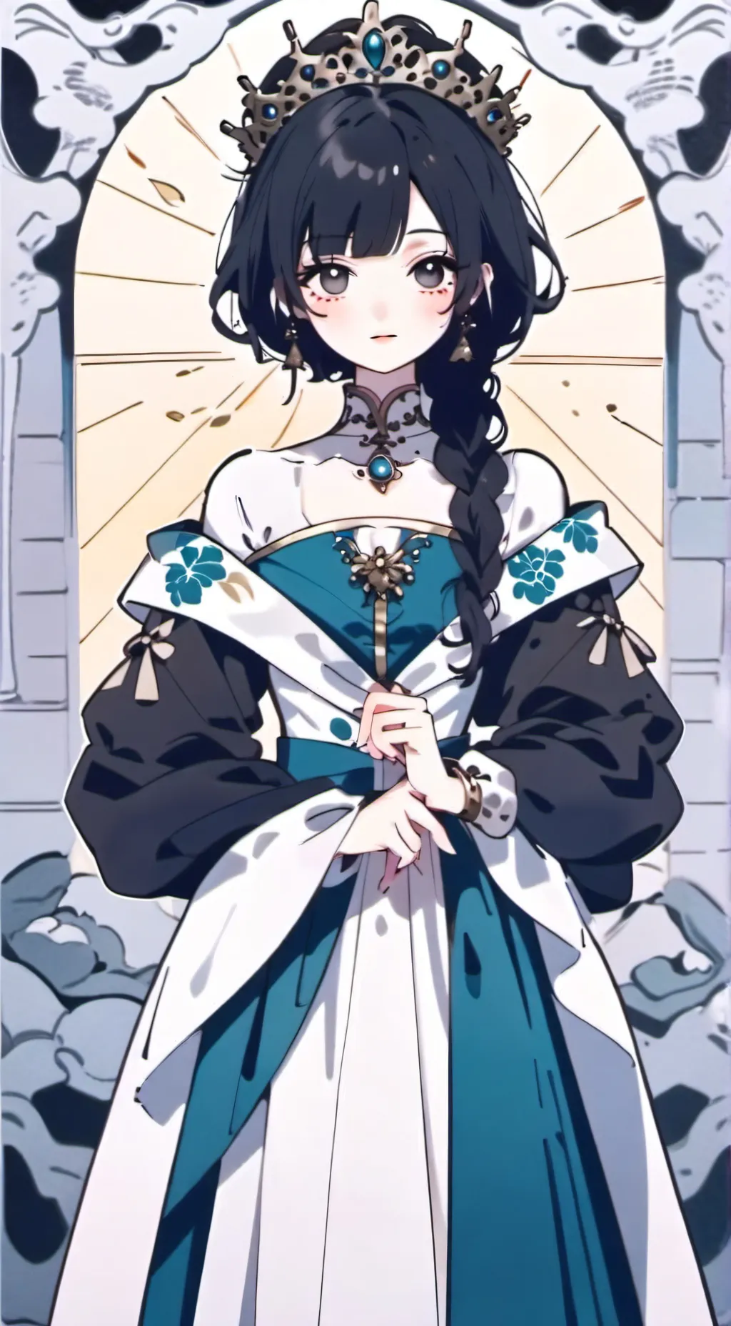 ai character: Princess Amelié background