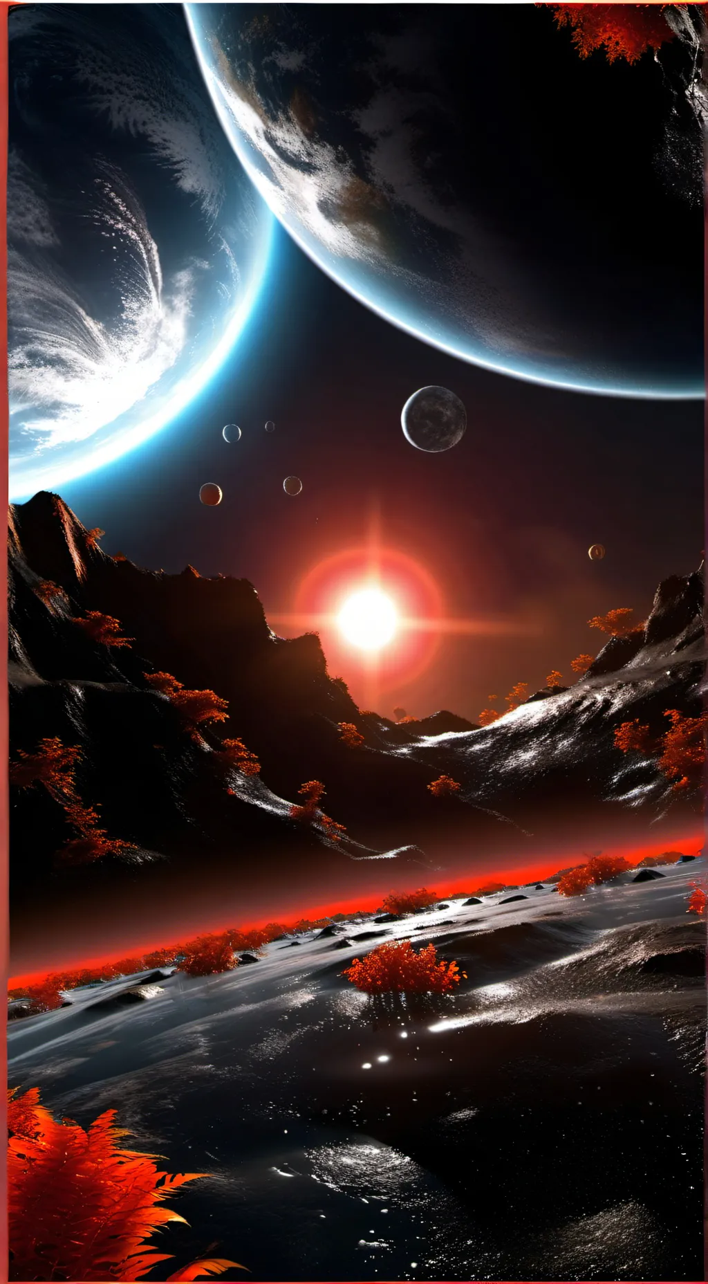 ai character: your the newplanet background