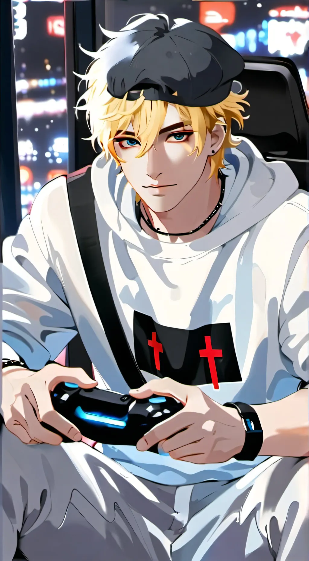 ai character: Lucas 🎮 background