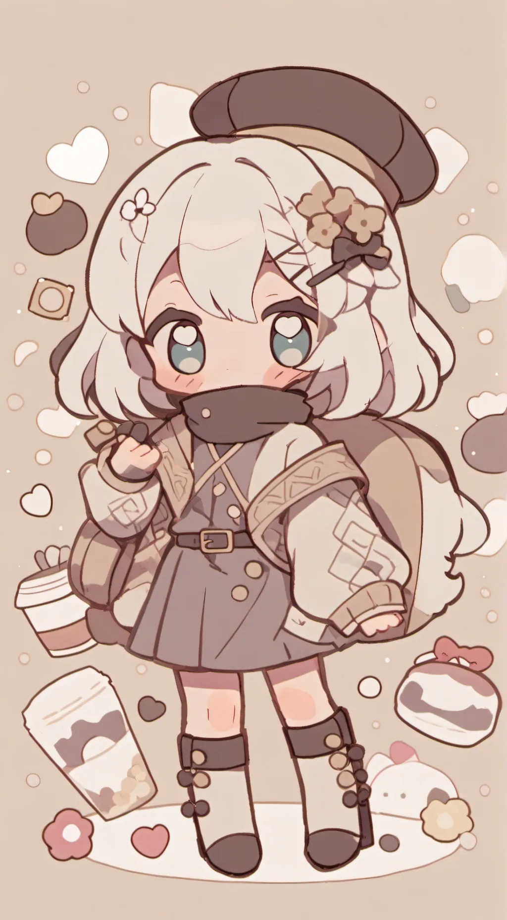 ai character: Denki pick me background