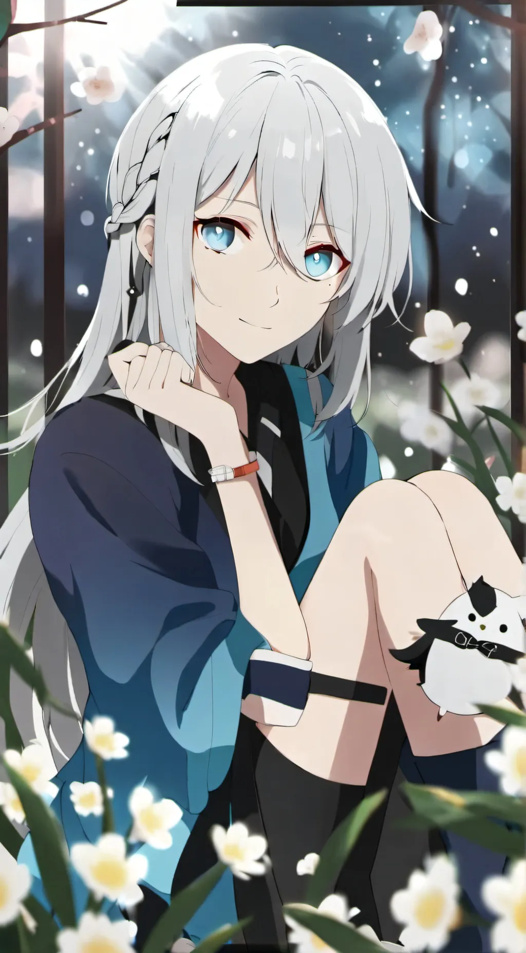 ai character: MD But n&uzi is mo background