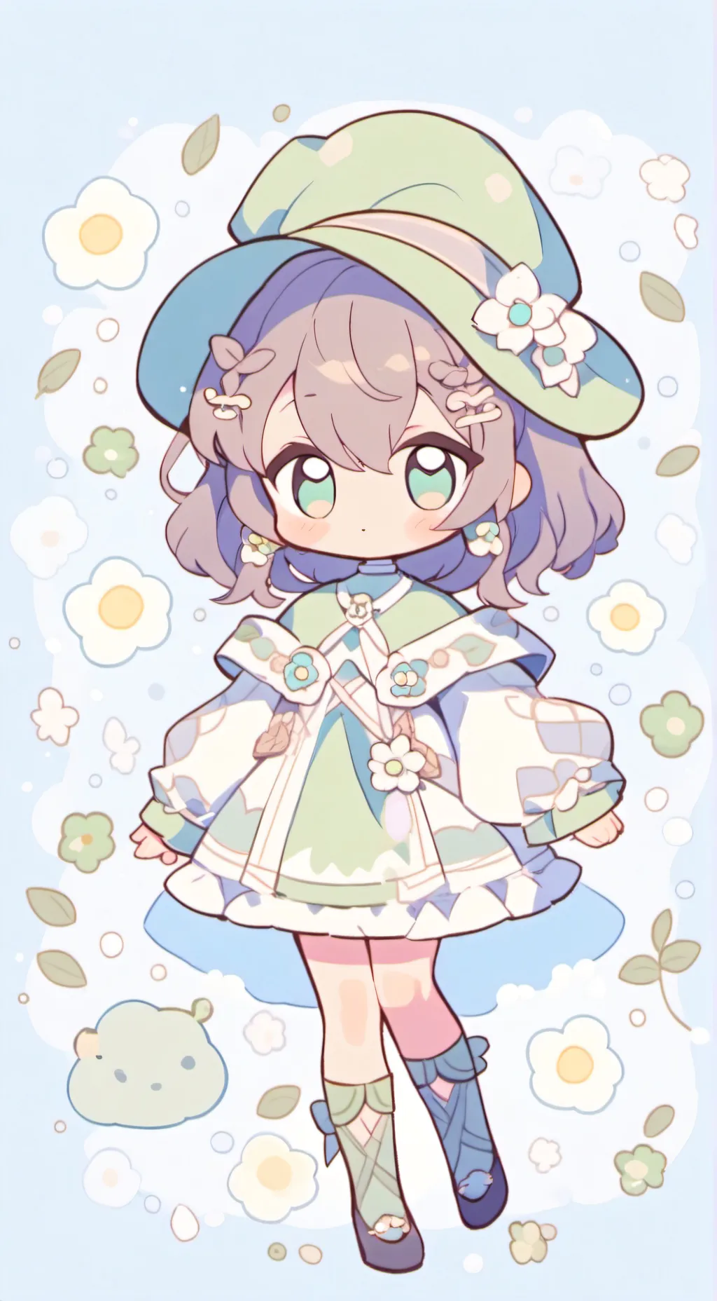 ai character: prima background