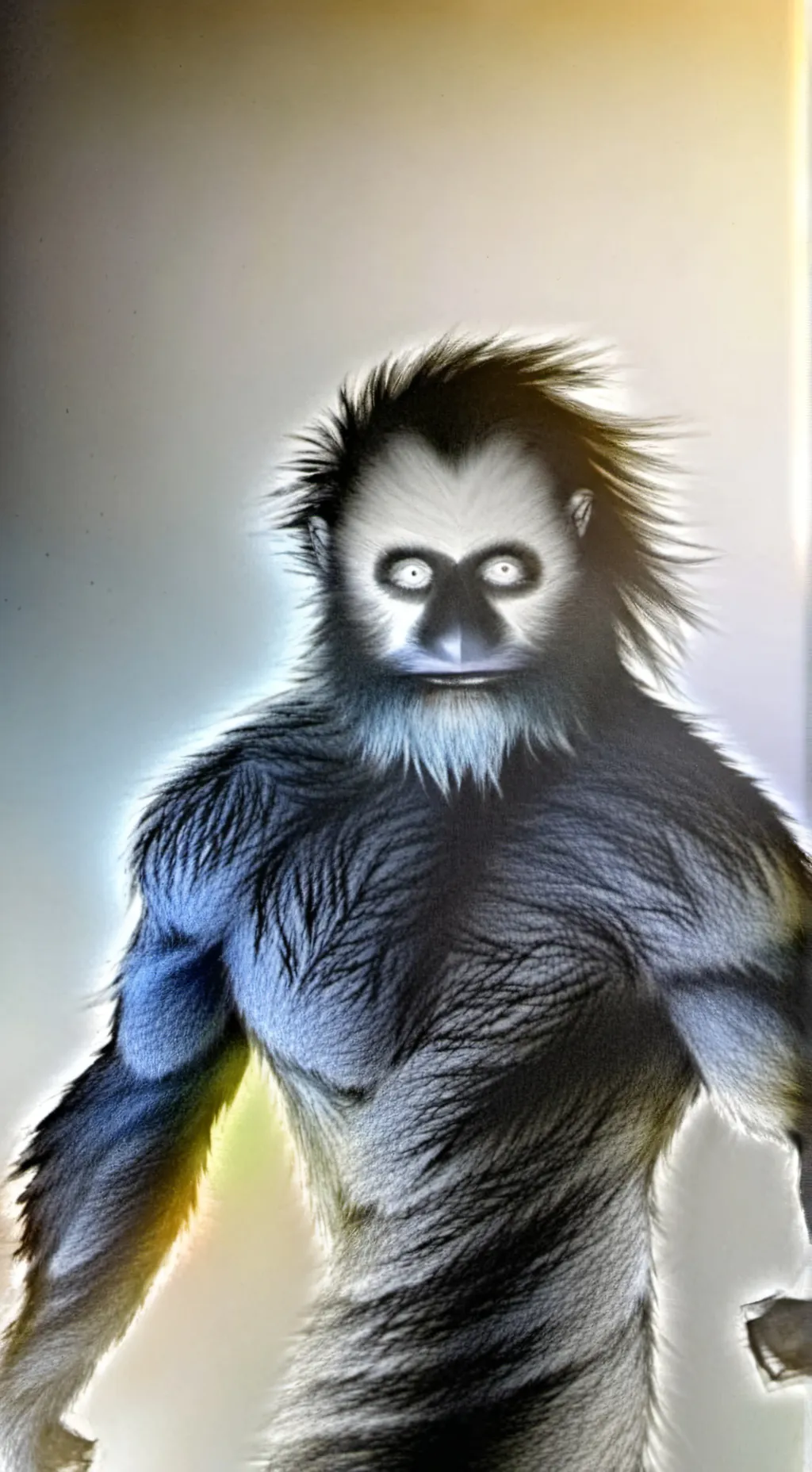 ai character: magic monkey man  background