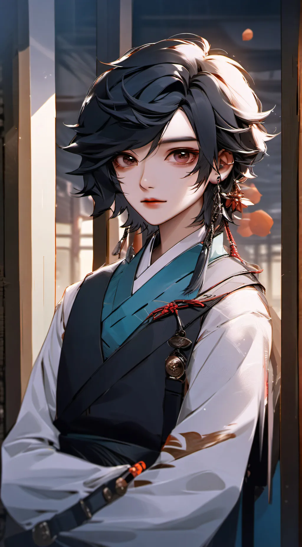 ai character: Futur mari background