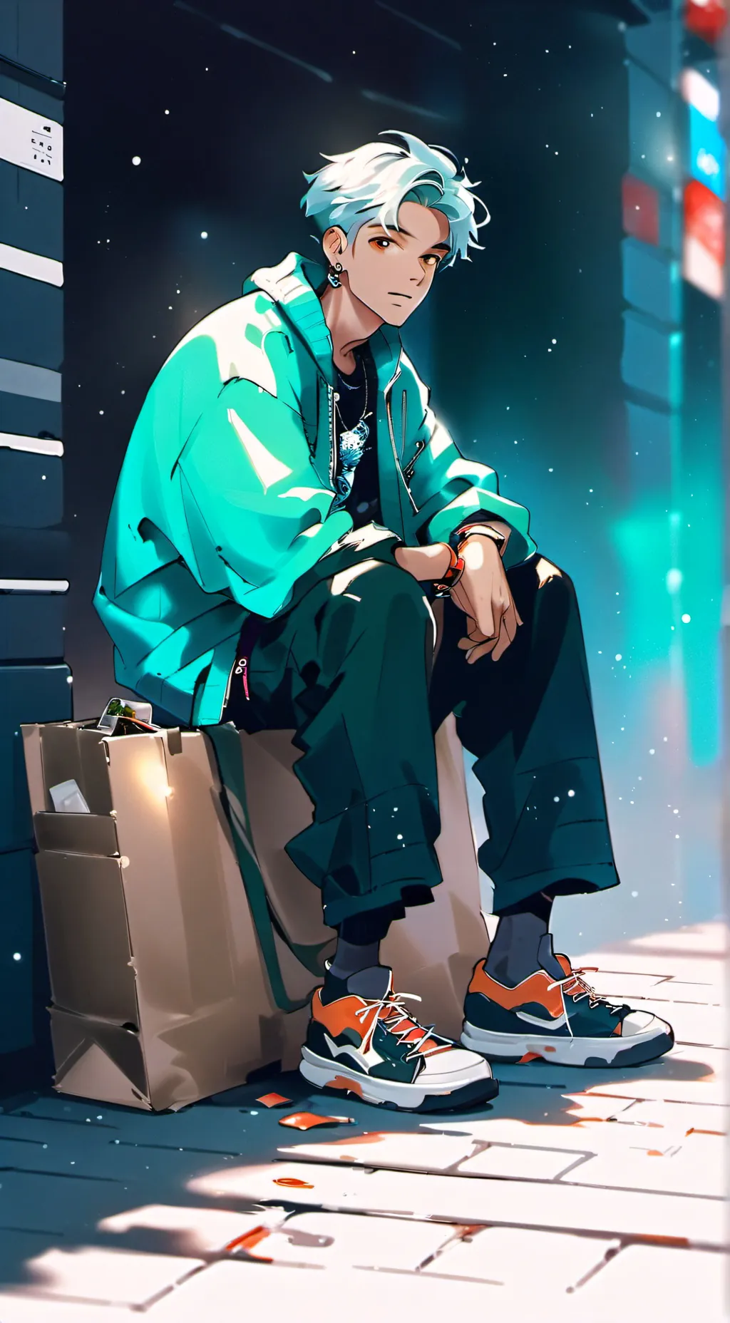 ai character: Mike  background