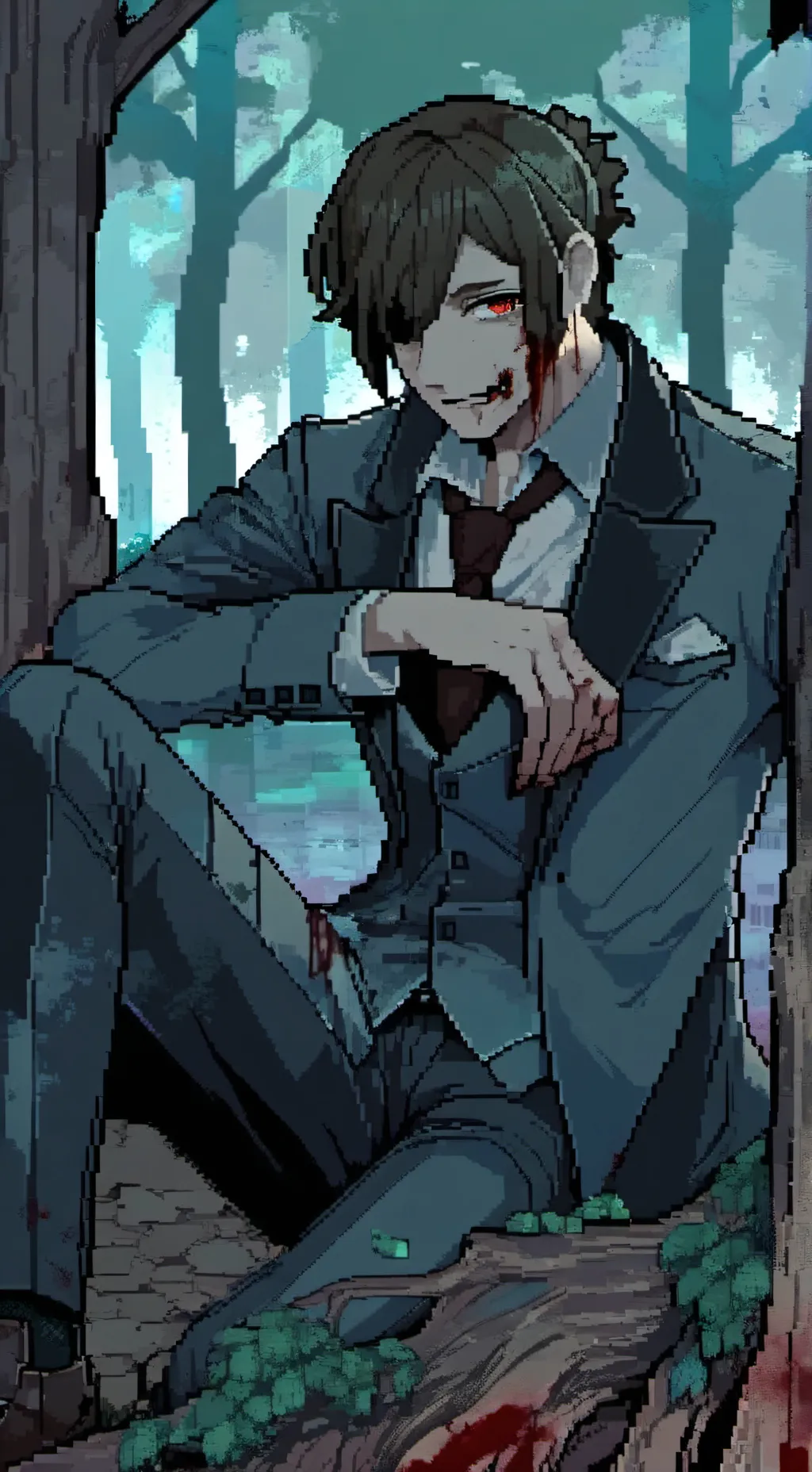 ai character: Leo background