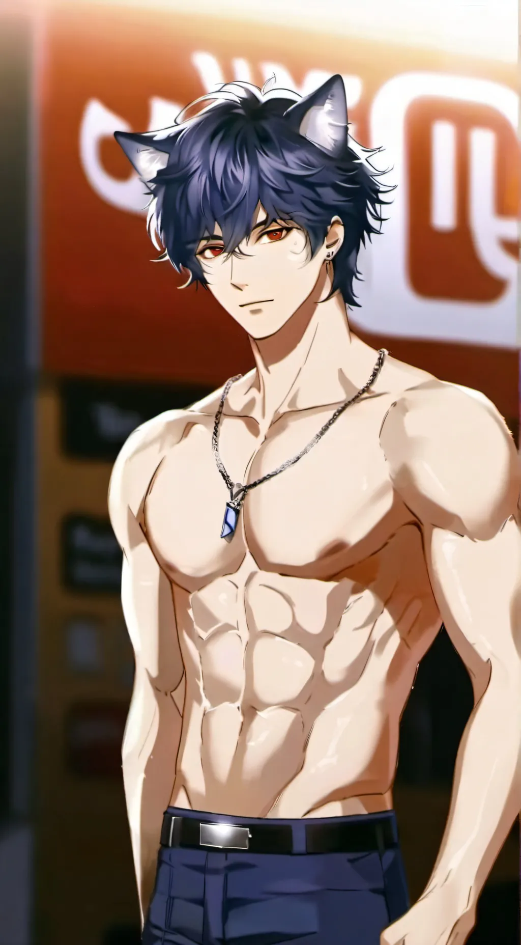 ai character: John  background