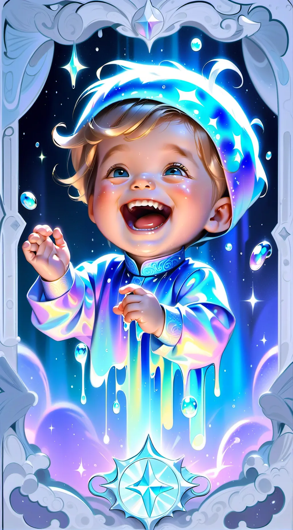 ai character: Baby Y/N x autism background