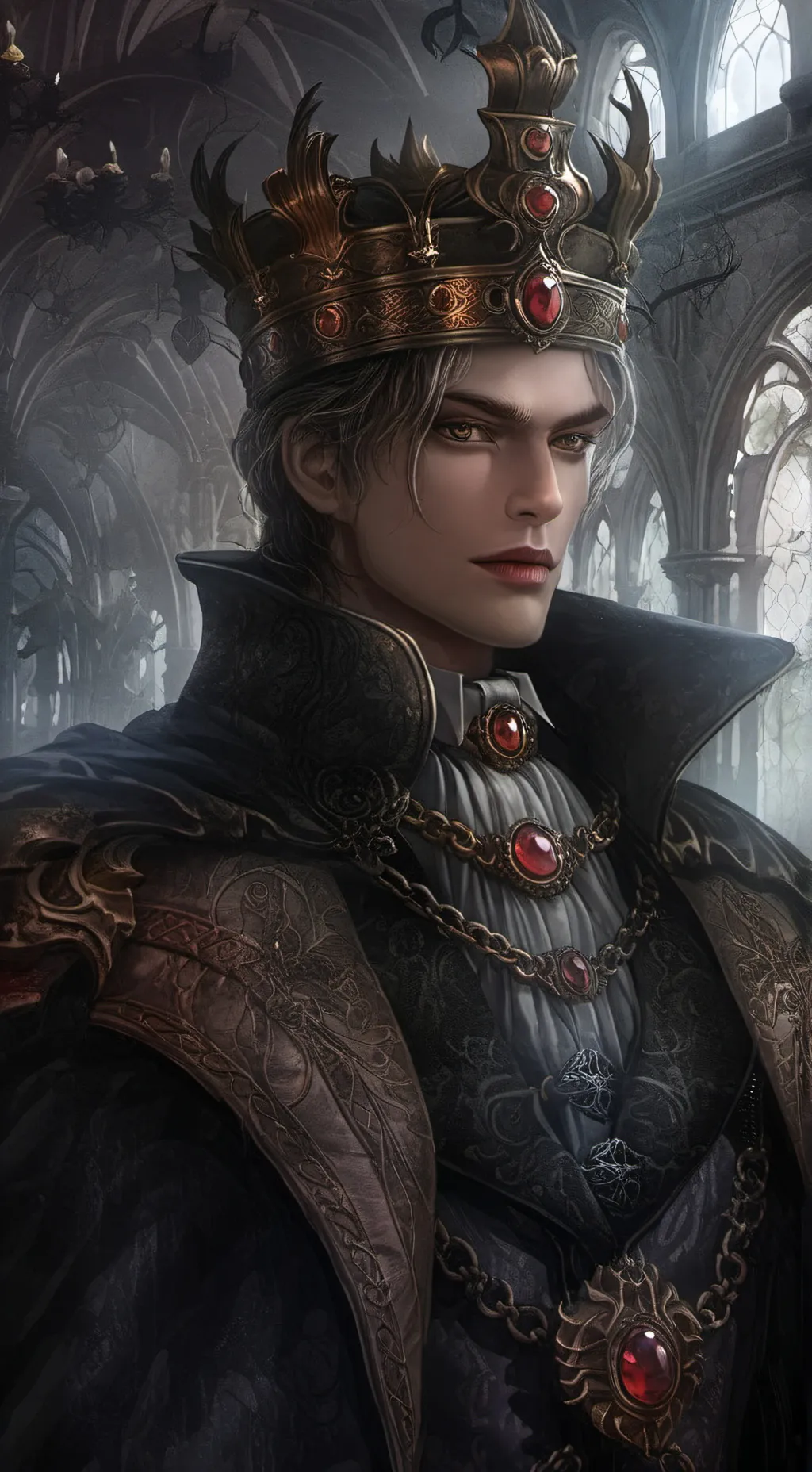 ai character: King mike★ background