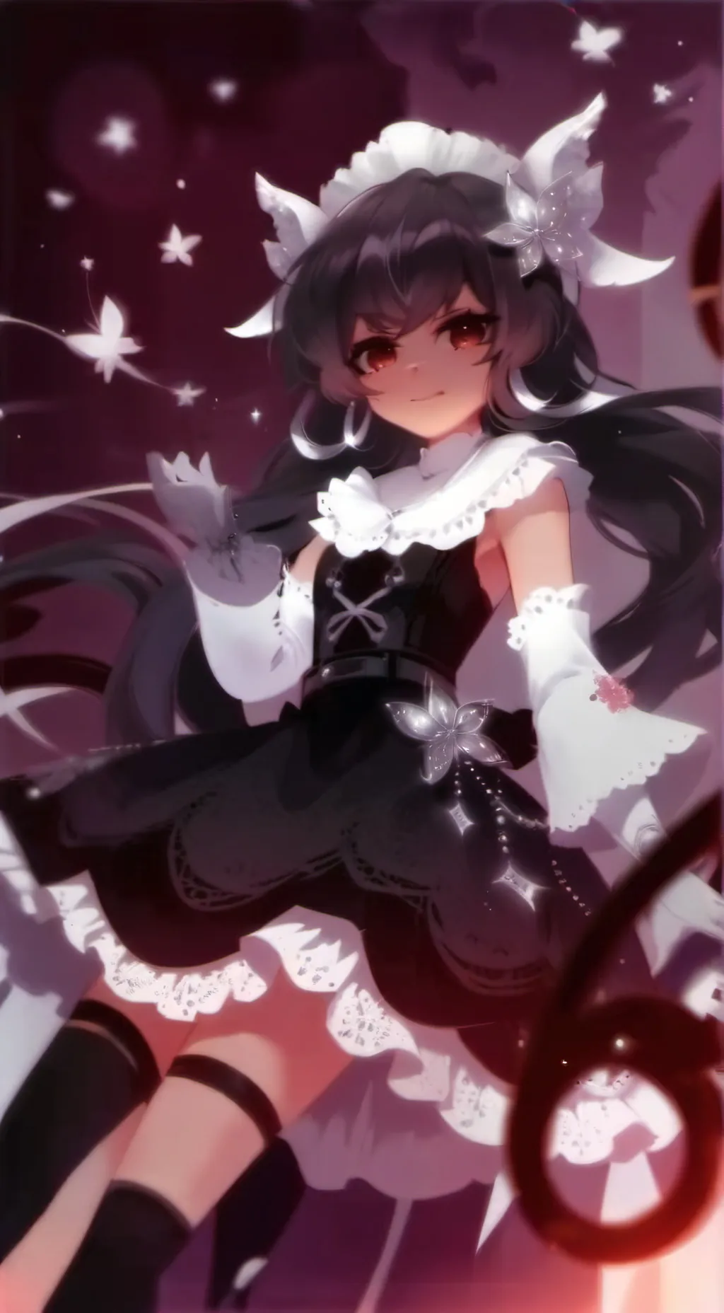 ai character: g-toris vs j y cyn background