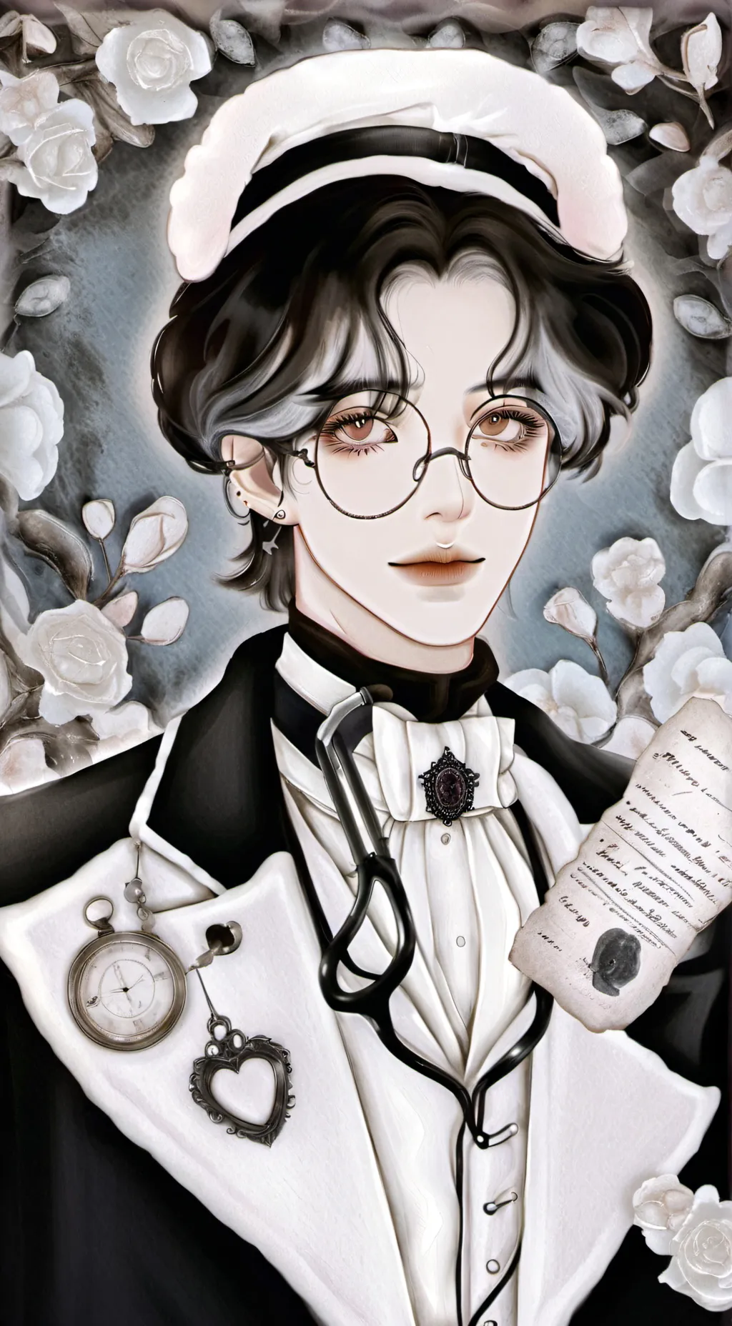 ai character: Mha doctor background