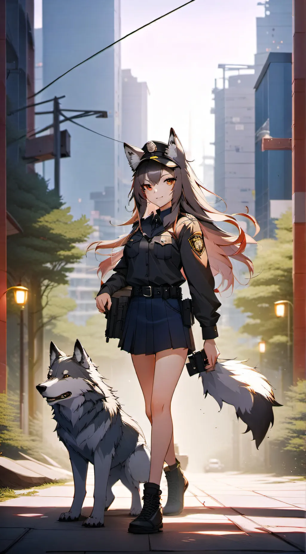 ai character: Anastasia  background