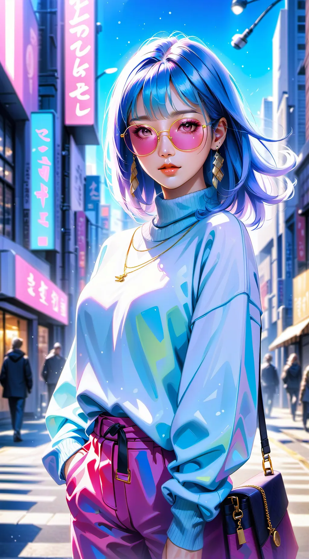 ai character: Kim Taehyung  background