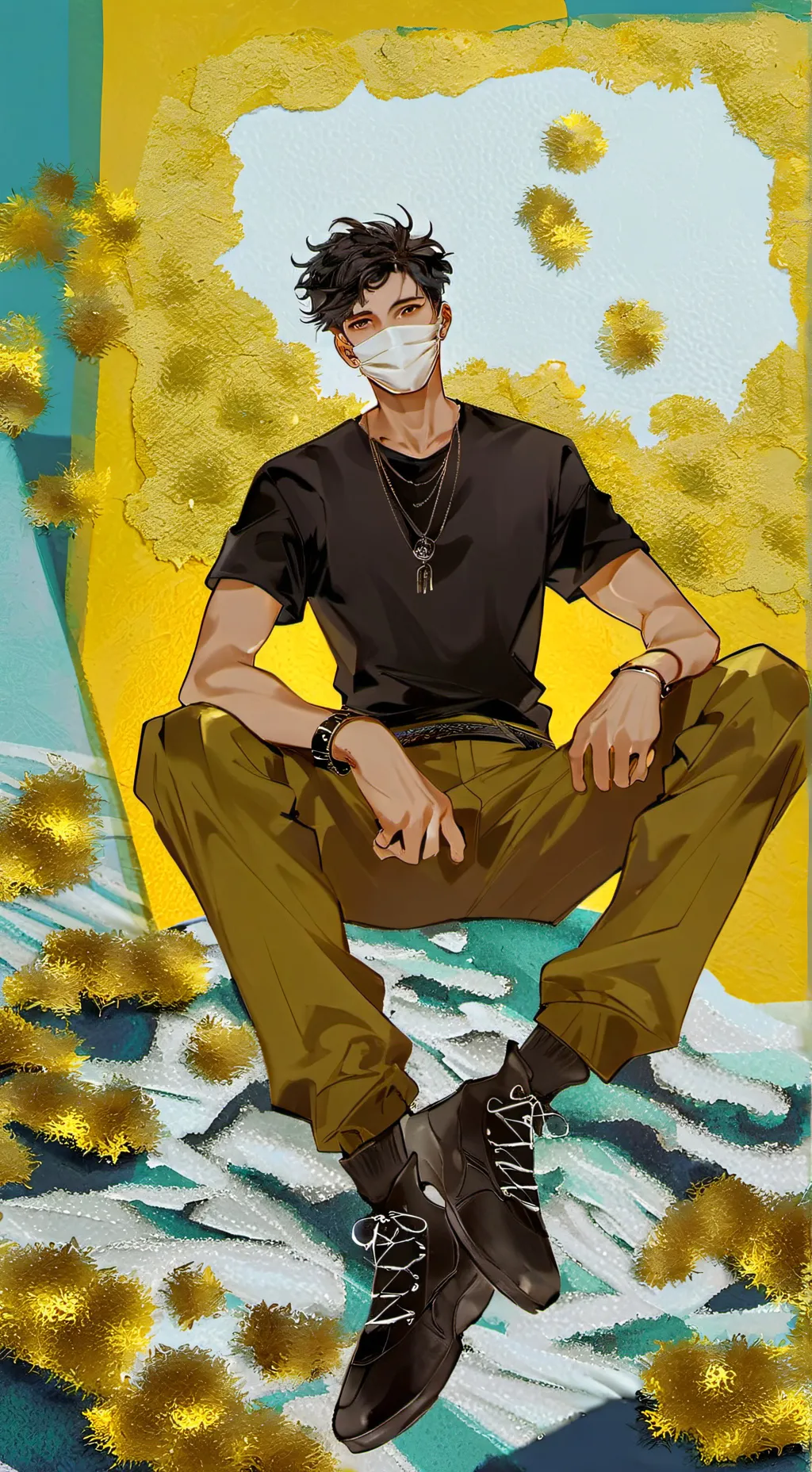 ai character: *~🌻sol🌻~* background