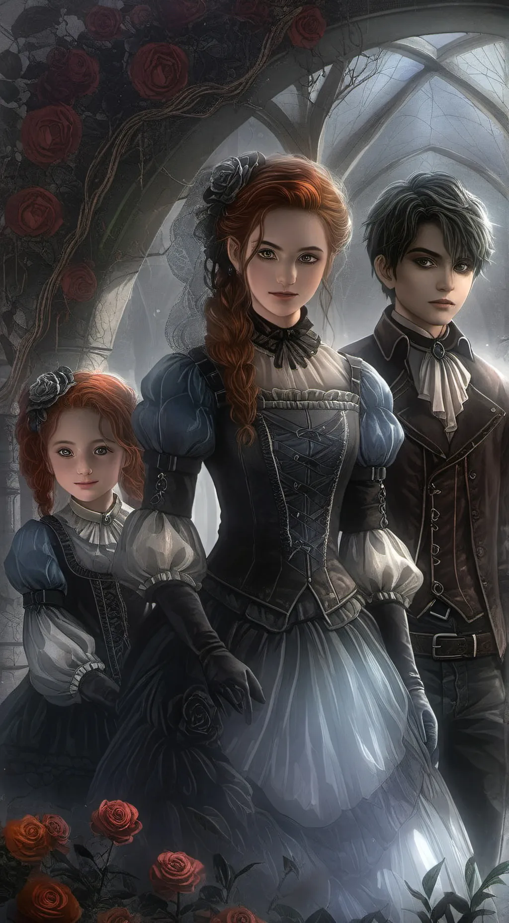 ai character: family drama...  background