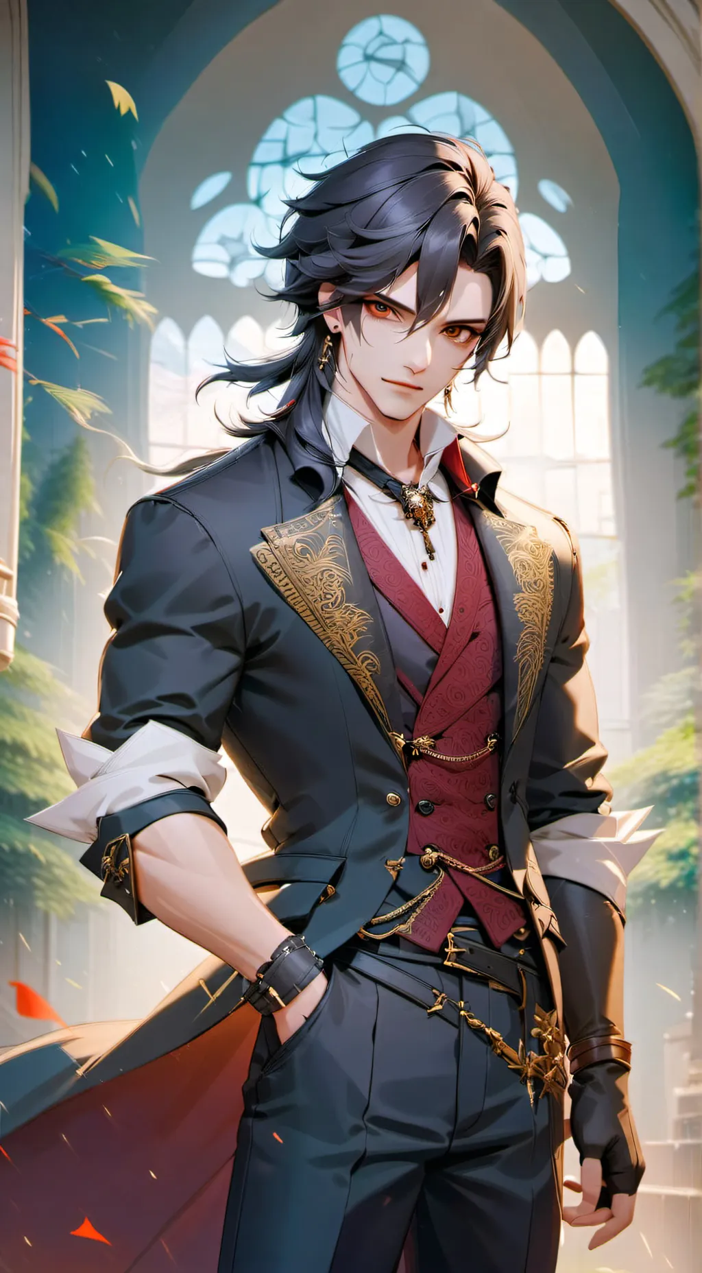 ai character: Viki der Vampir  background