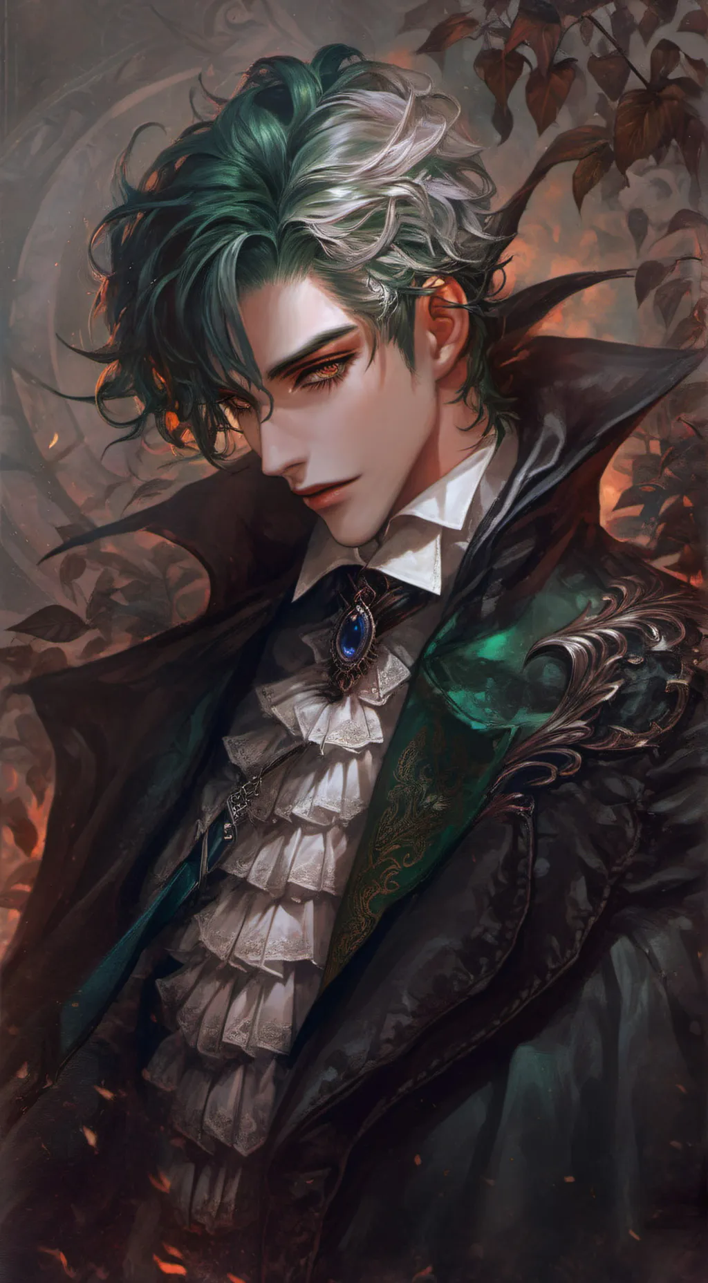 ai character: ᎪΝͲᎻϴΝᎽ_🩸 background