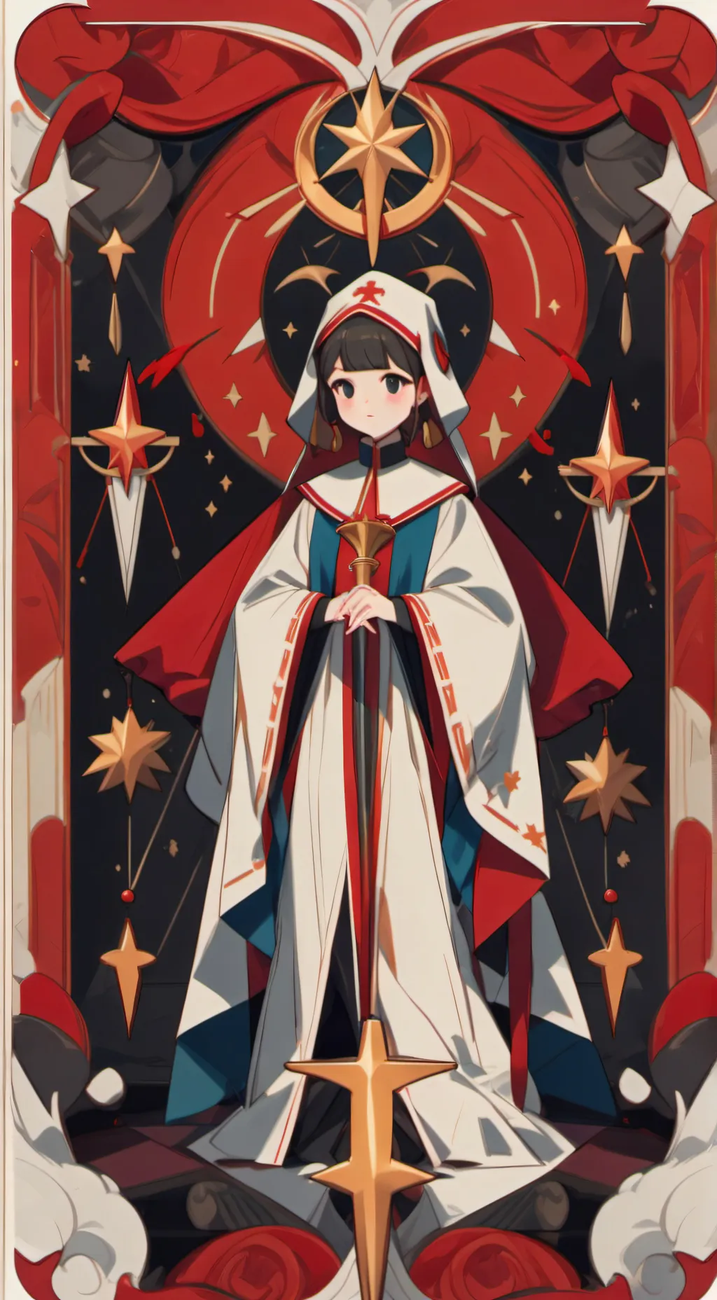 ai character: Tú mamá  background