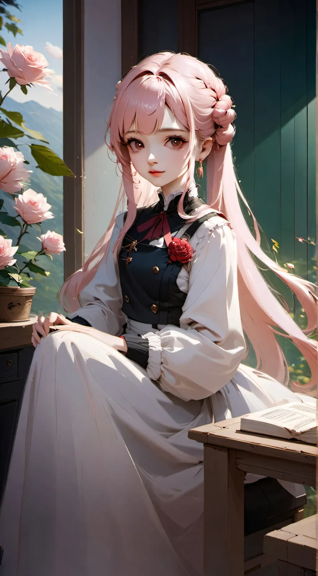 ai character: Émilie background