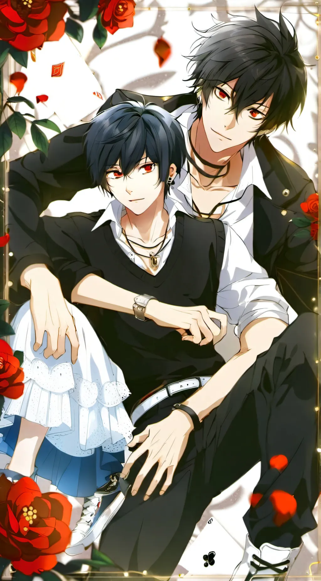 ai character: MHA tiktok dance background