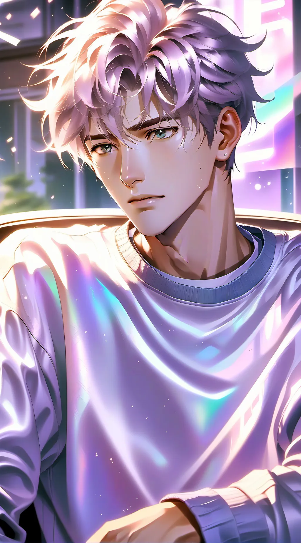 ai character: Always-Late Movie  background