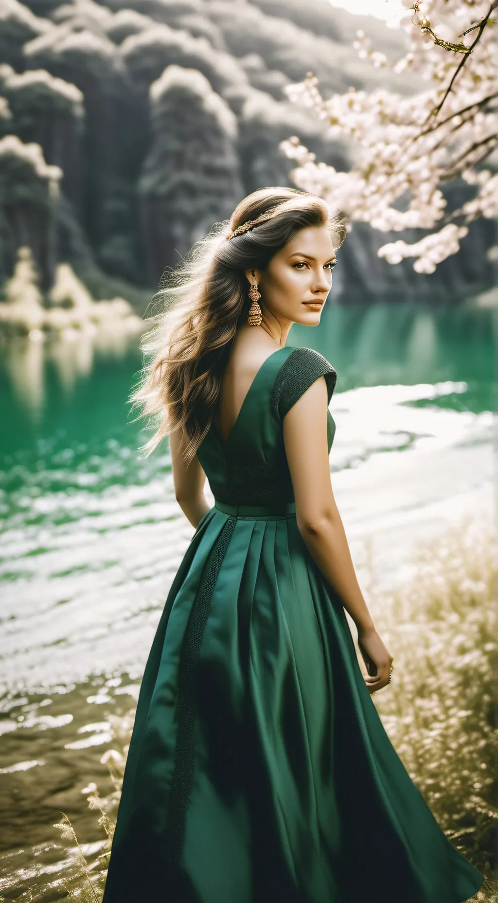 ai character: °•~☆\Lux/☆~•° background