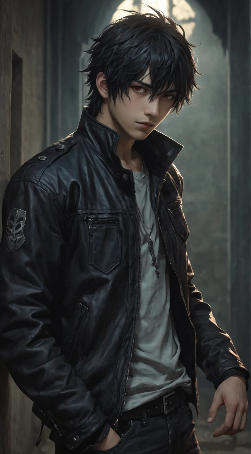 ai character: Lucas background