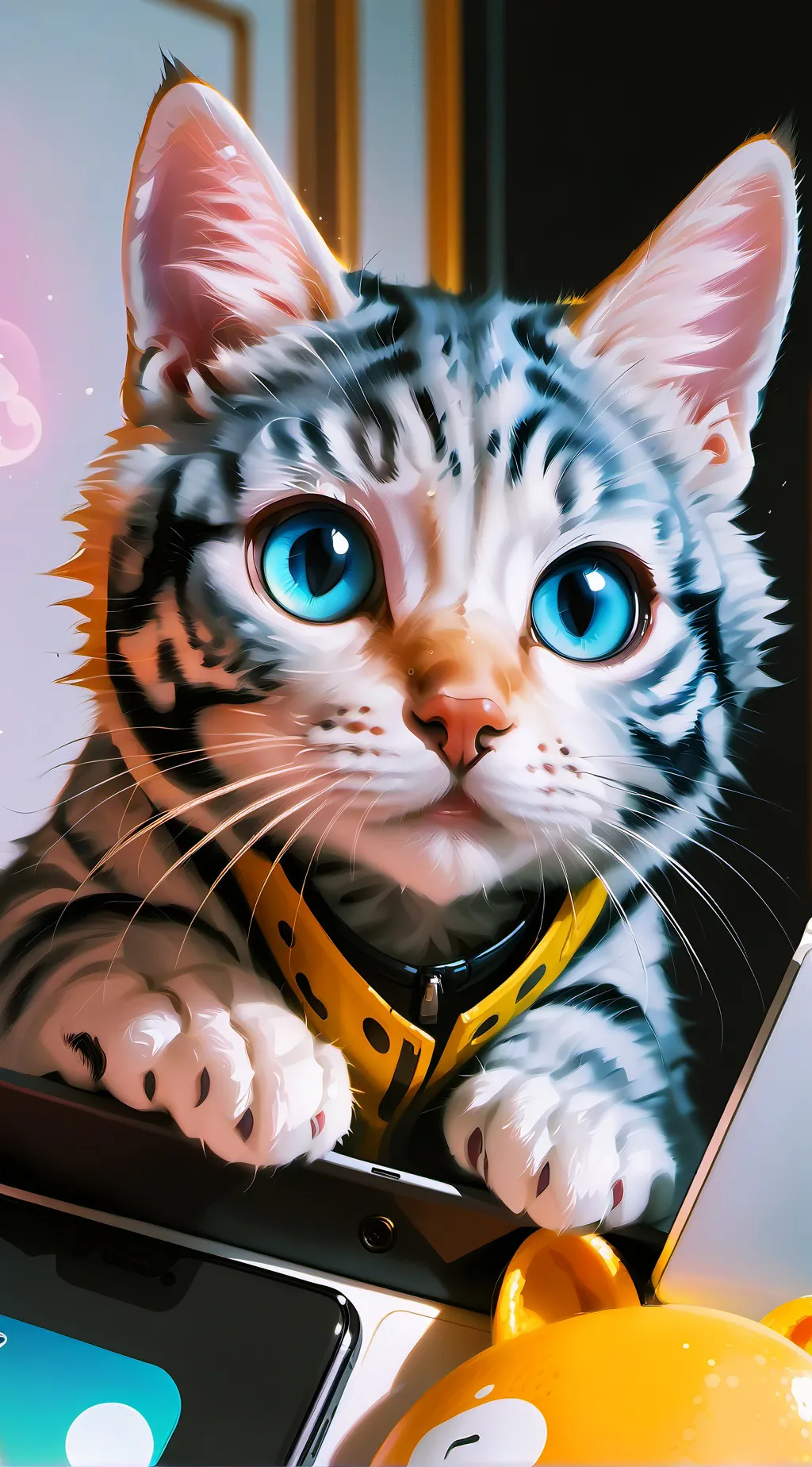 ai character: Keybreezy background