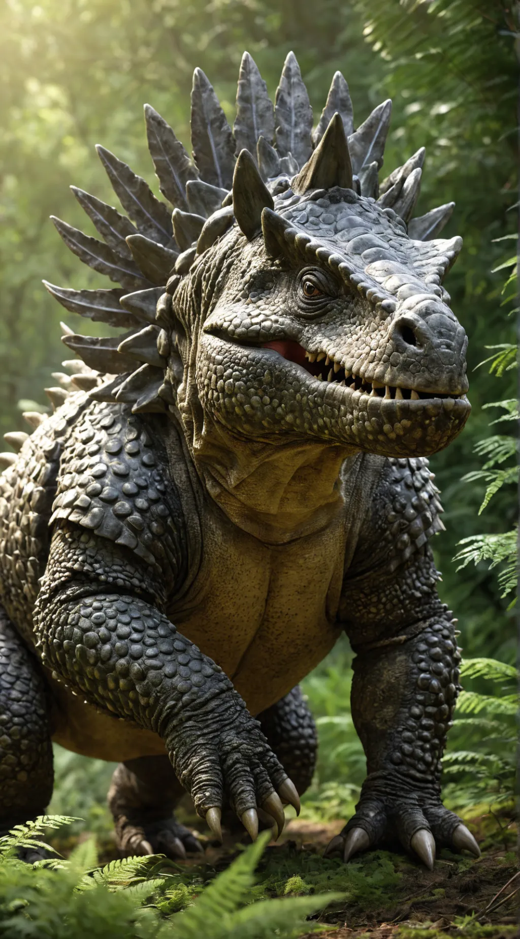 ai character: Ankylosaurus background