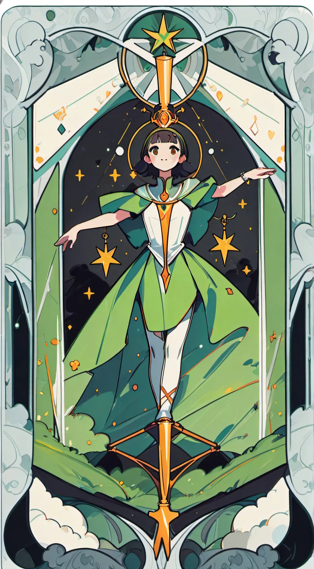 ai character: fight with powers  background