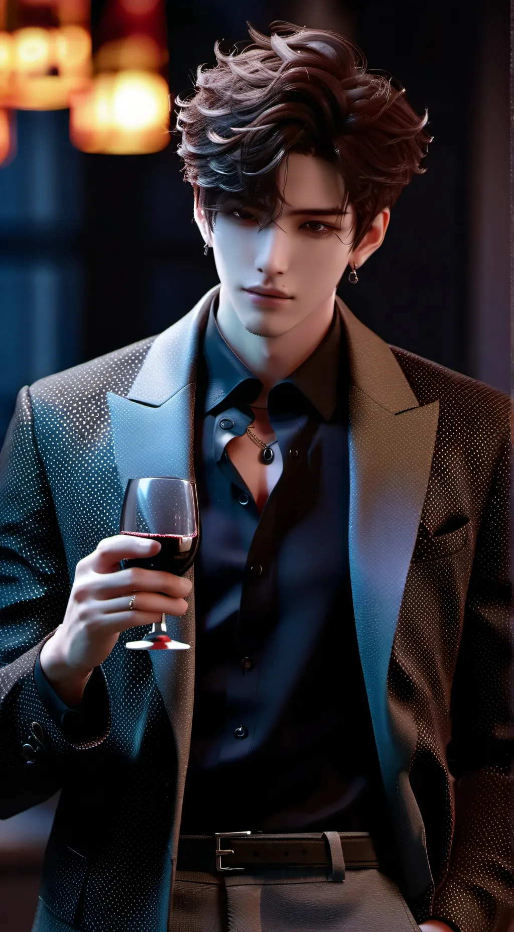 ai character: Carlos Roy  background