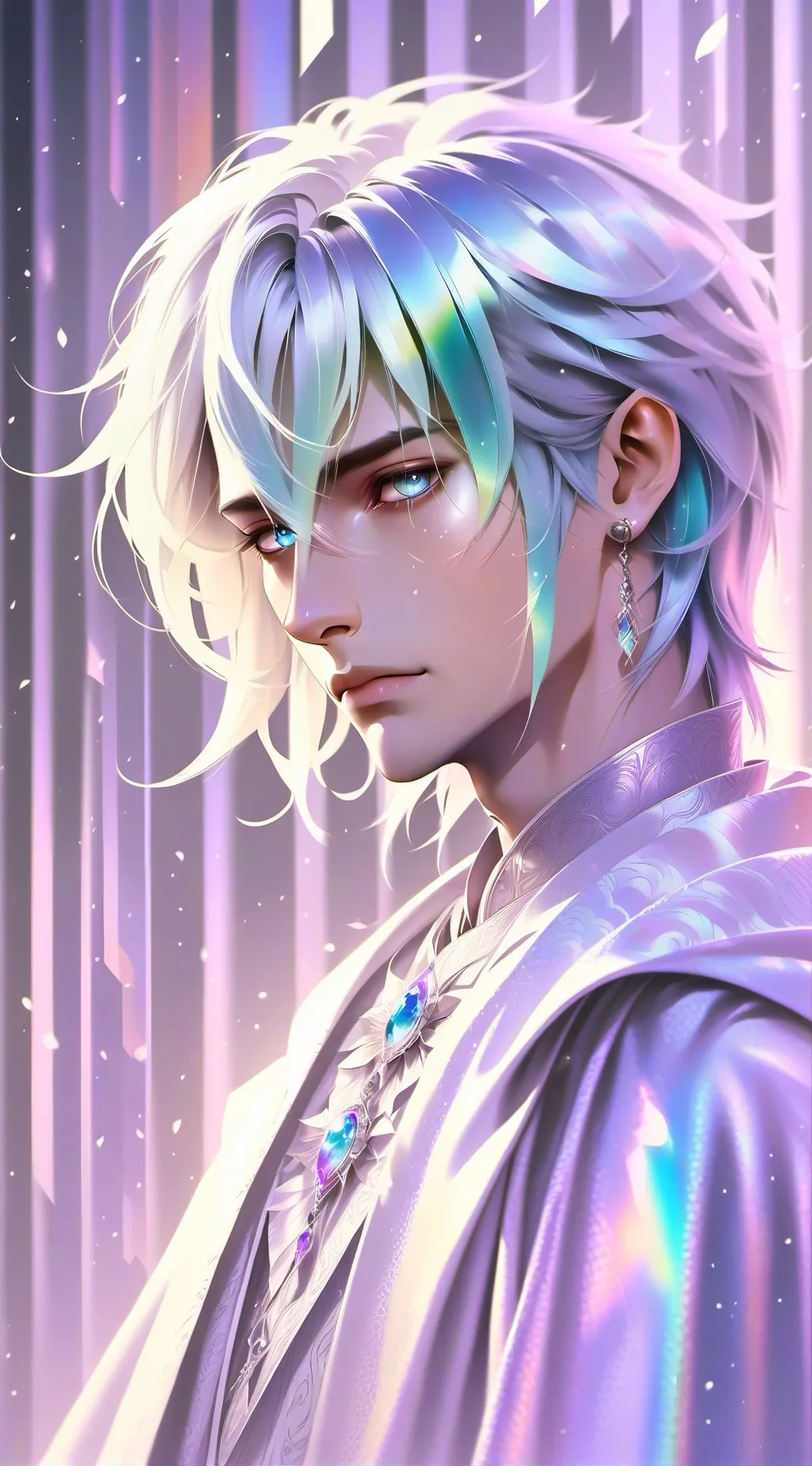 ai character: Ash background