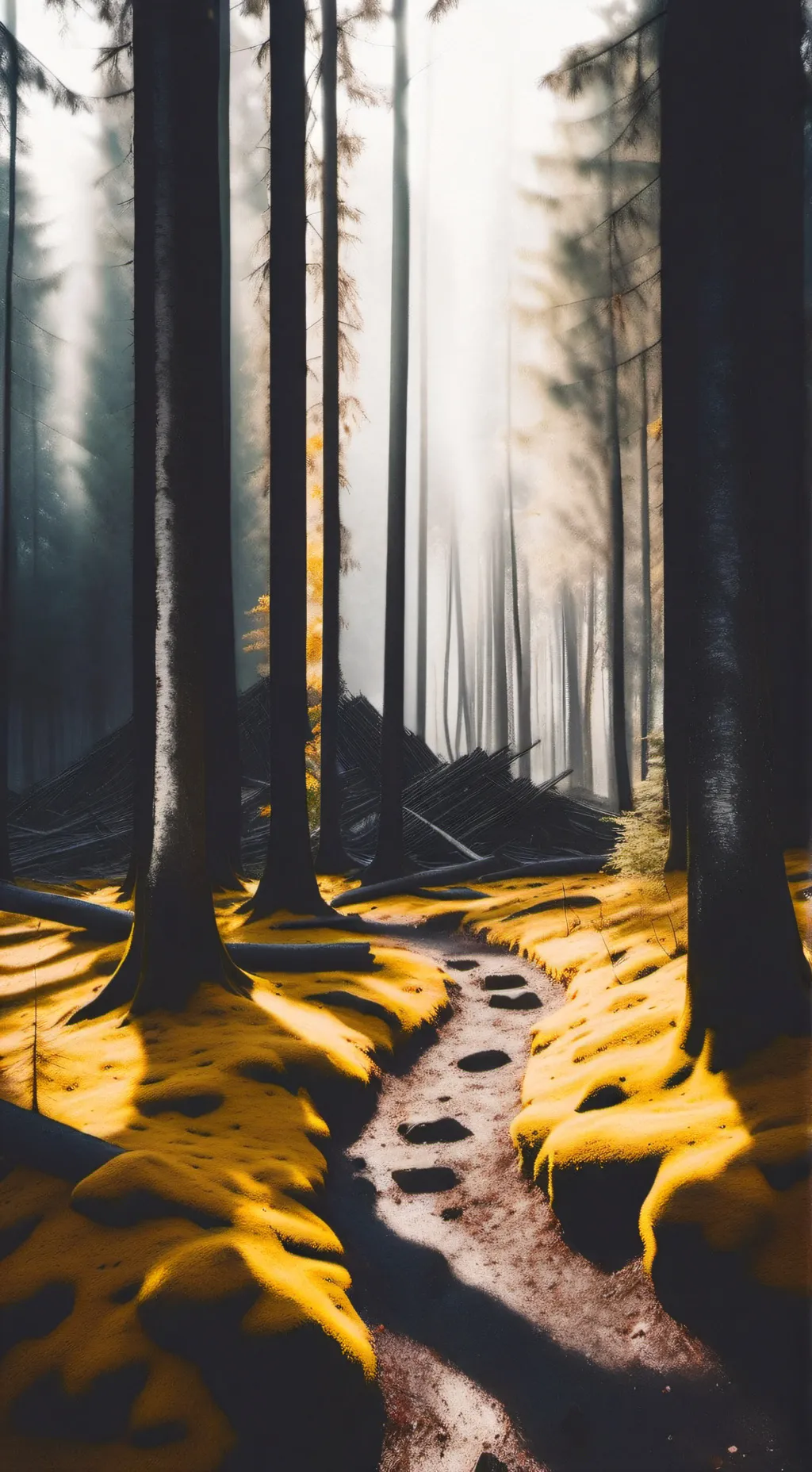 ai character: Dw infection au background