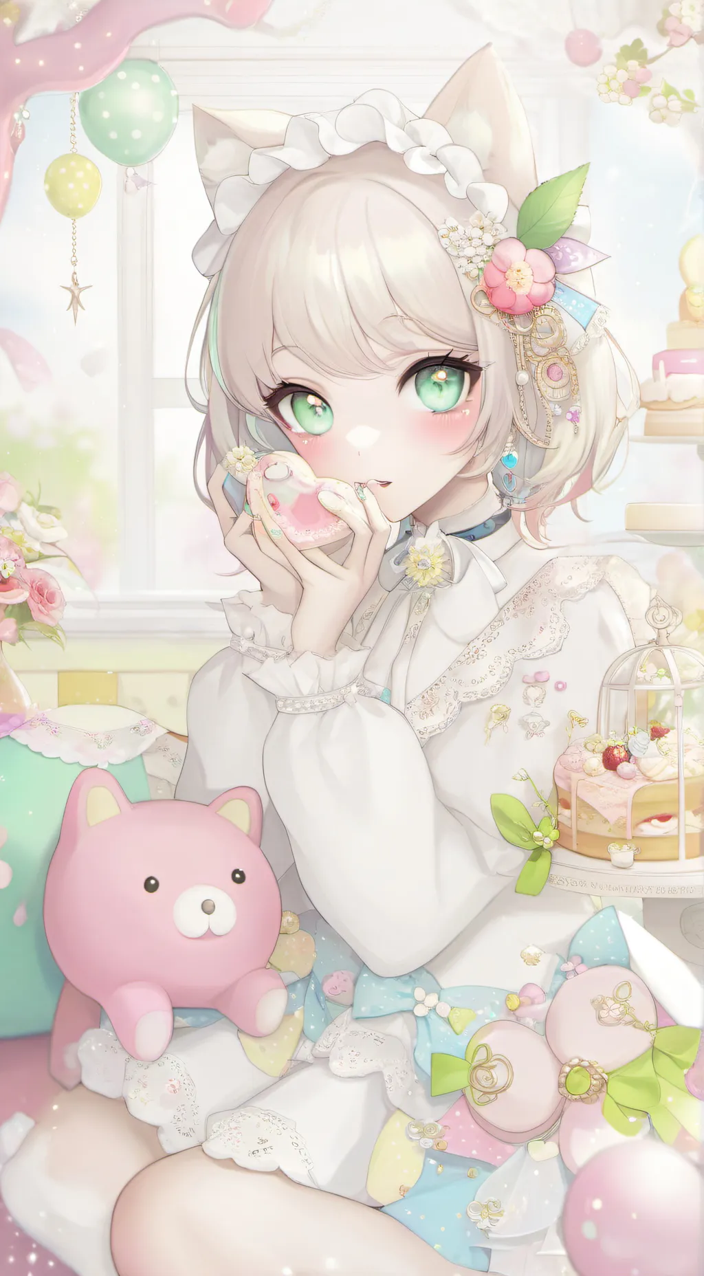 ai character: Ali  background