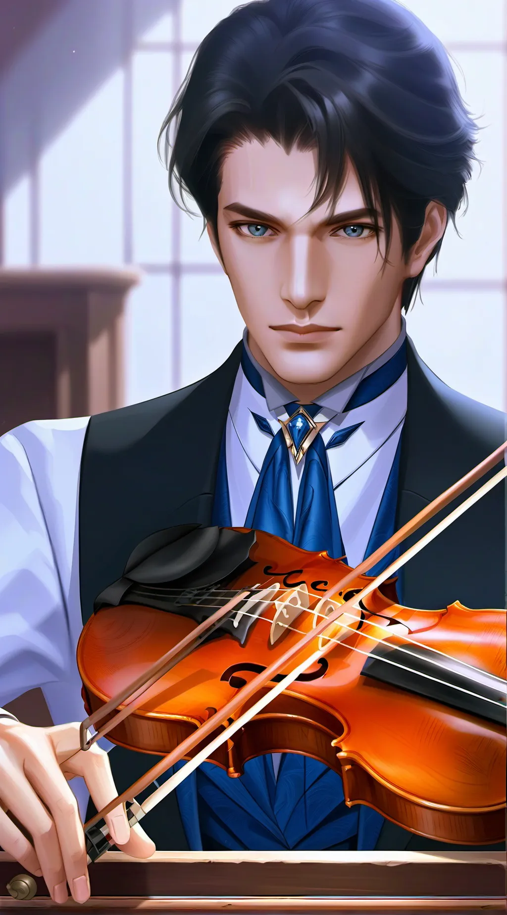 ai character: Seiji Yamaoka background